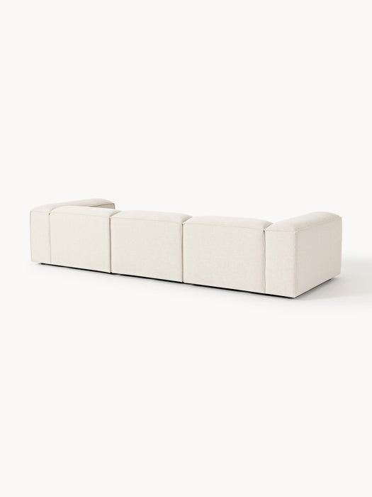 Linen Blend Modular Sofa Lennon 4-seater