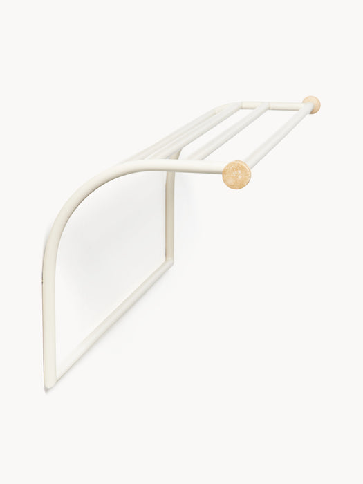 Wall-Mounted Coat Rack Disa with Travertine Hooks