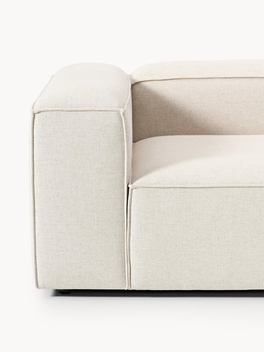 Linen Blend Modular Sofa Lennon 3-seater