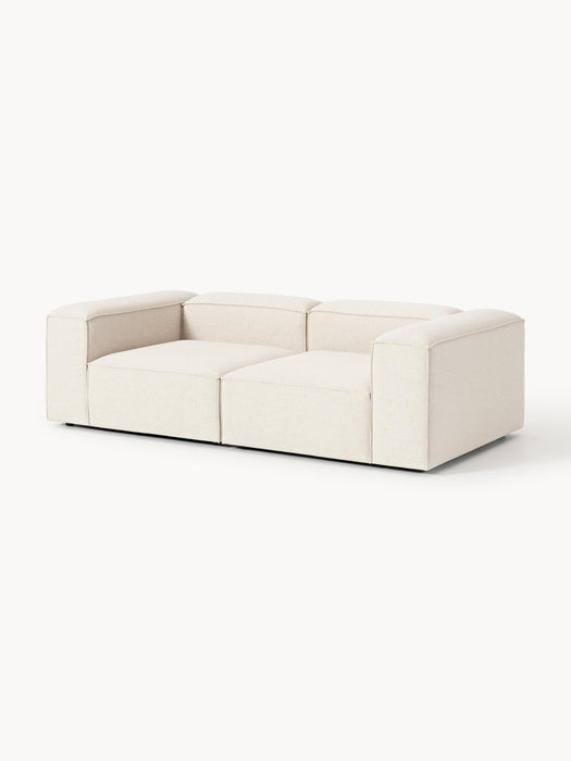 Linen Blend Modular Sofa Lennon 3-seater