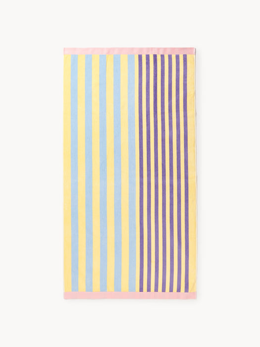 Beach Towel Alvaro with Stripes