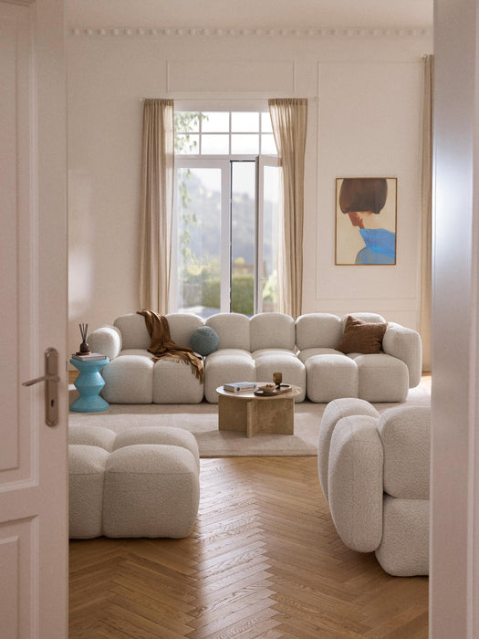 Tayla Bouclé Modular Sofa (4-seater)
