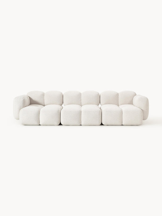 Tayla Bouclé Modular Sofa (4-seater)