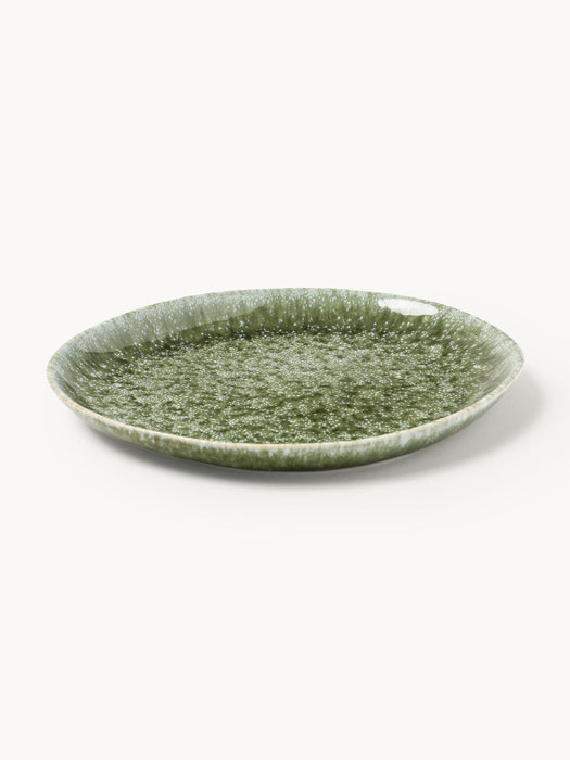 Macey Handmade Organic Shaped Breakfast Plates, Set of 4