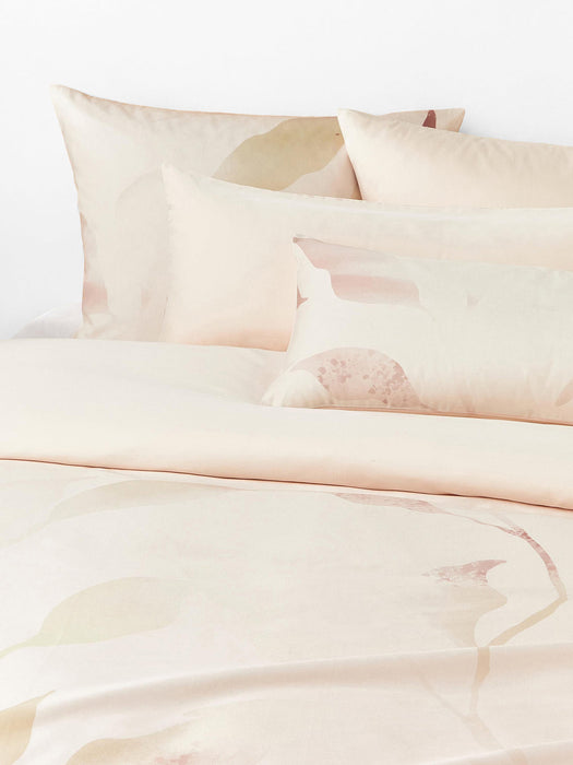 Marino Cotton Sateen Duvet Cover with Floral Print