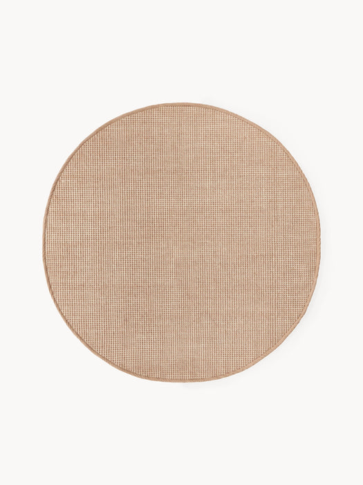 Round Hand-Woven Wool Rug Amaro