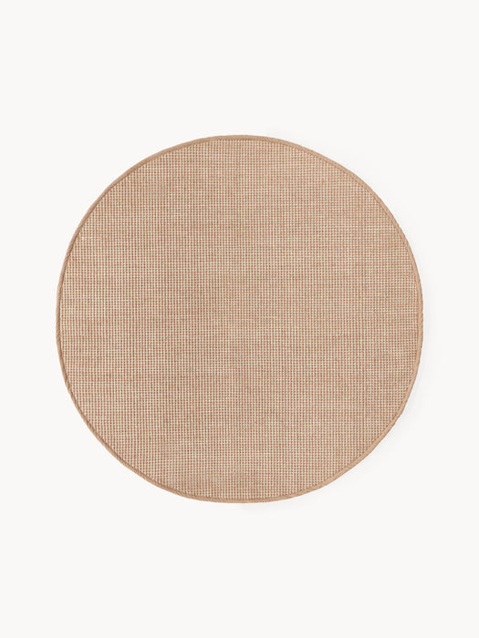 Amaro Round Hand-Woven Wool Rug