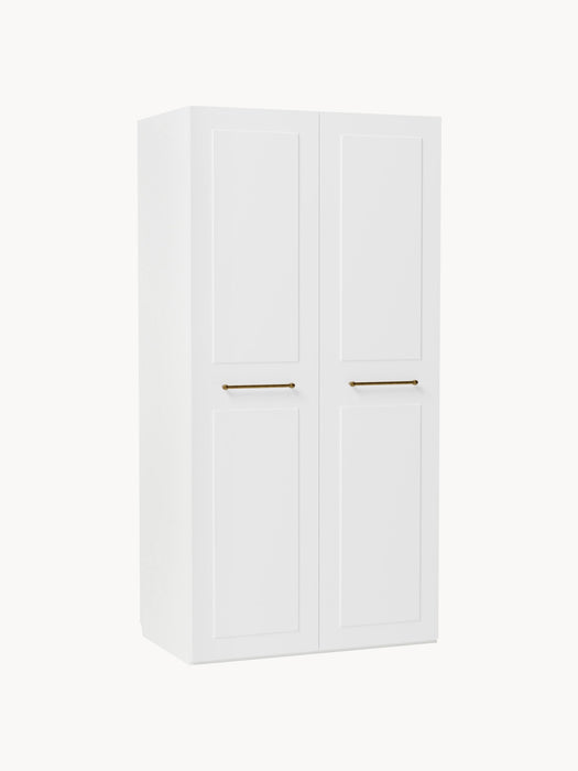 Modular Hinged Door Wardrobe Charlotte 100 cm Wide in various sizes