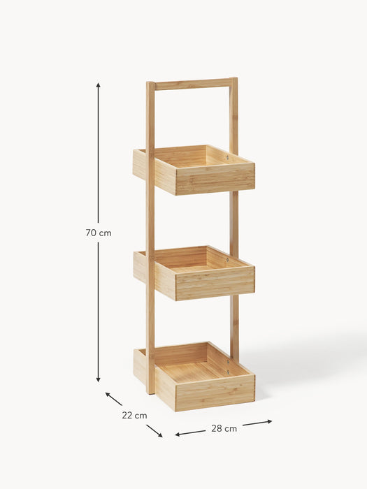Bamboo Bathroom Shelf Kit