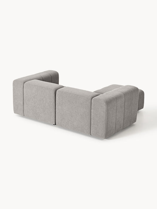 Boucl Modular Sofa Lena 2-seater with Ottoman leftright