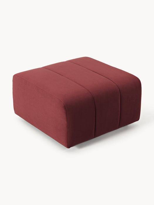 Velvet Ottoman Lena