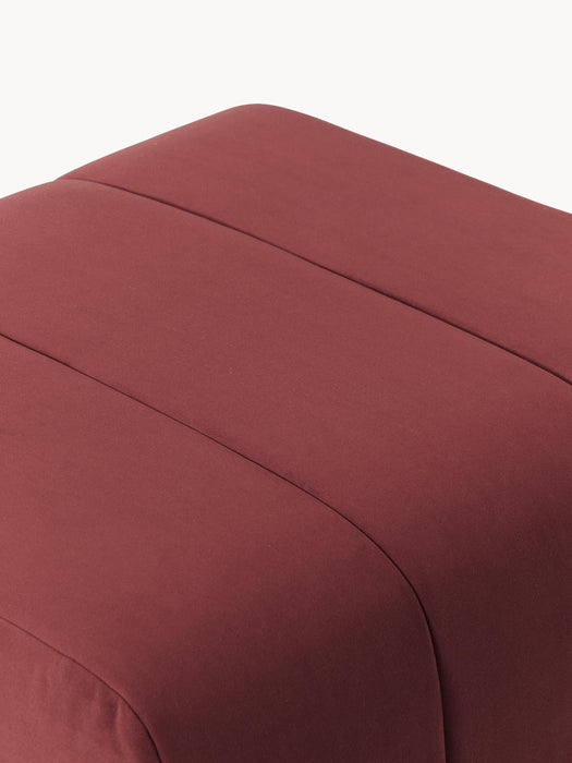 Velvet Ottoman Lena
