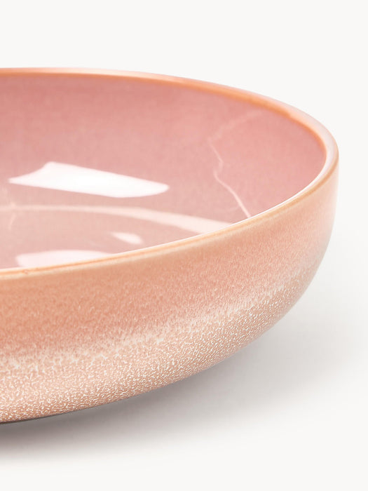 Havana Reactive Glaze Tableware Set, 4 people, Set of 12