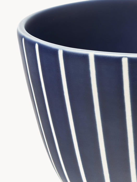Elio Hand-Painted Cover Pot, H 23 cm