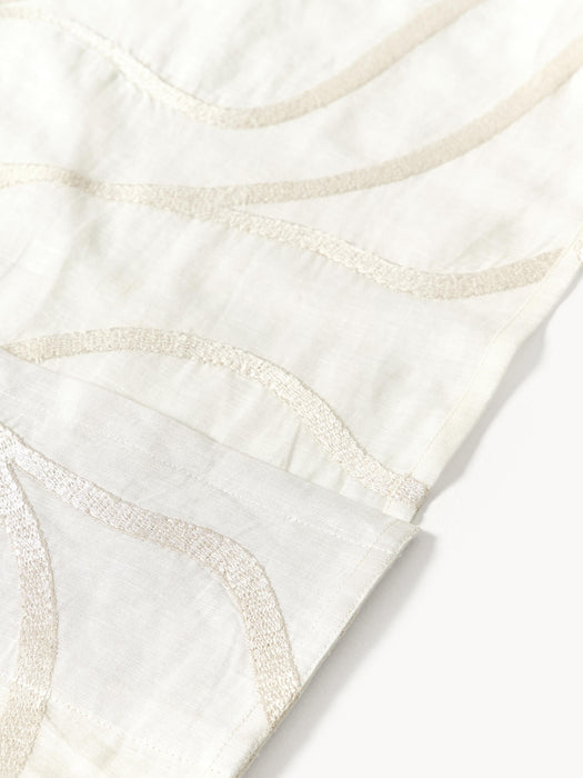 Light-Filtering Multi-Band Curtains Lidia Set of 2 W 140 cm