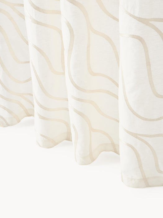 Light-Filtering Multi-Band Curtains Lidia Set of 2 W 140 cm