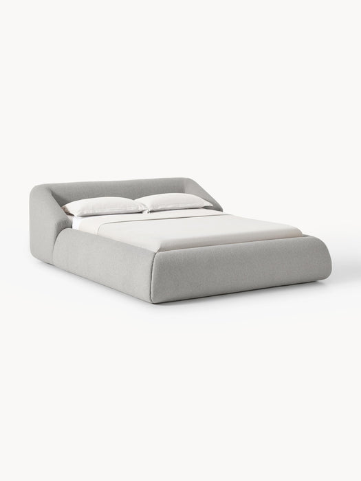 Upholstered Boucl Bed Sofia