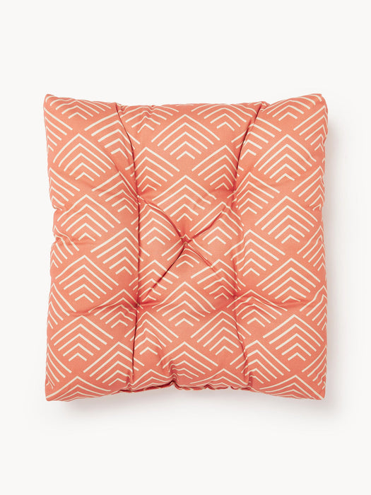 Milano Outdoor Seat Cushion with Graphic Pattern