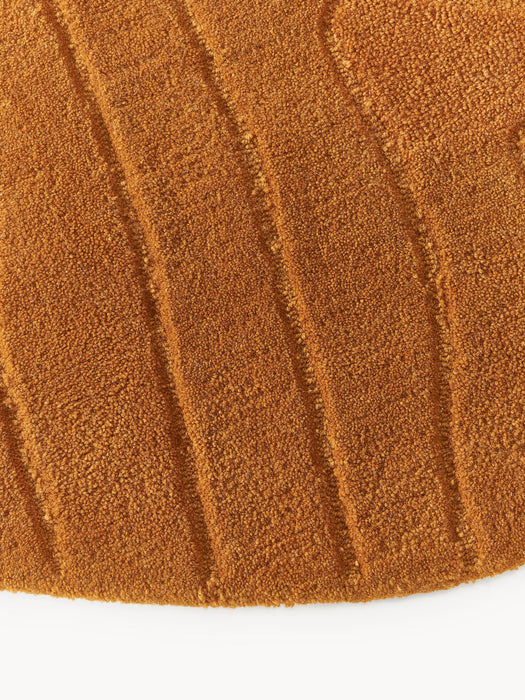 Aaron Round Hand-Tufted Wool Rug