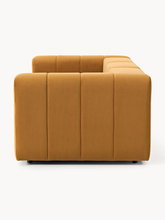 Modular Velvet Sofa Lena 4-seater
