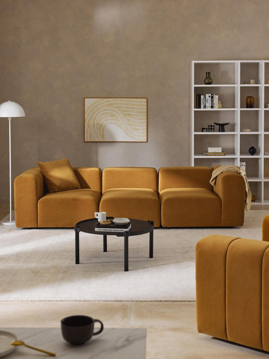 Modular Velvet Sofa Lena 4-seater