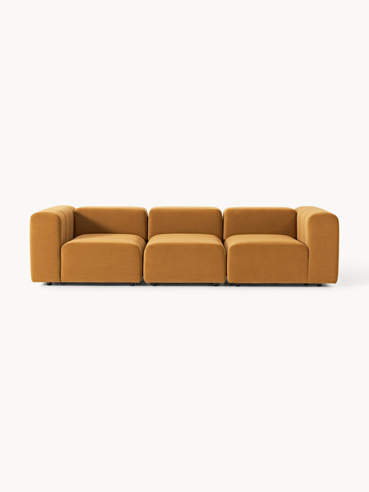 Modular Velvet Sofa Lena 4-seater