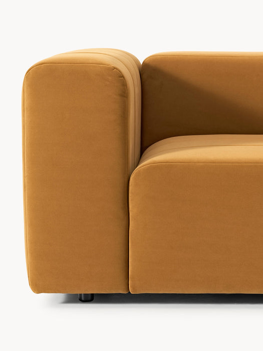 Modular Velvet Sofa Lena 4-seater