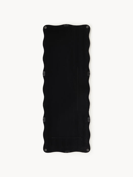 Full Length Mirror Reggie with Wavy Metal Frame