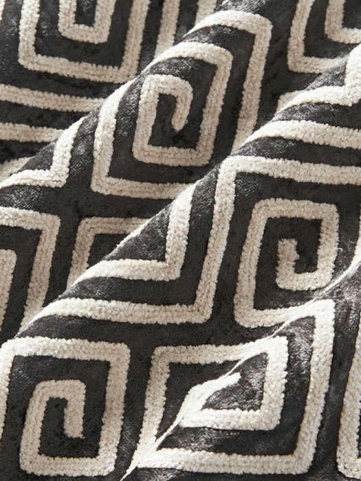 Solenne Velvet Cushion Cover with Chenille Embroidery