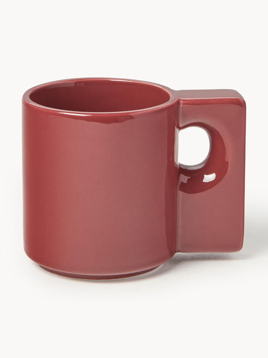 Porcelain Mugs Keira Set of 2