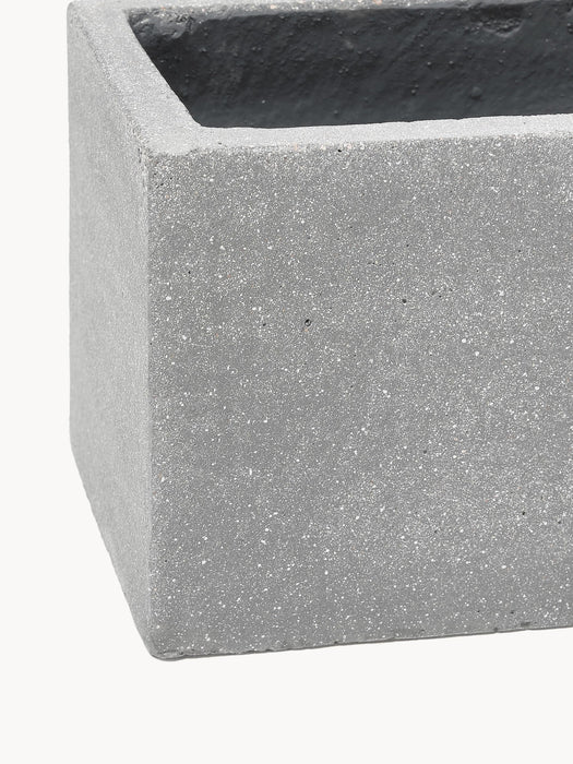 Tuscany Outdoor Concrete Cover Pot, H 19 cm