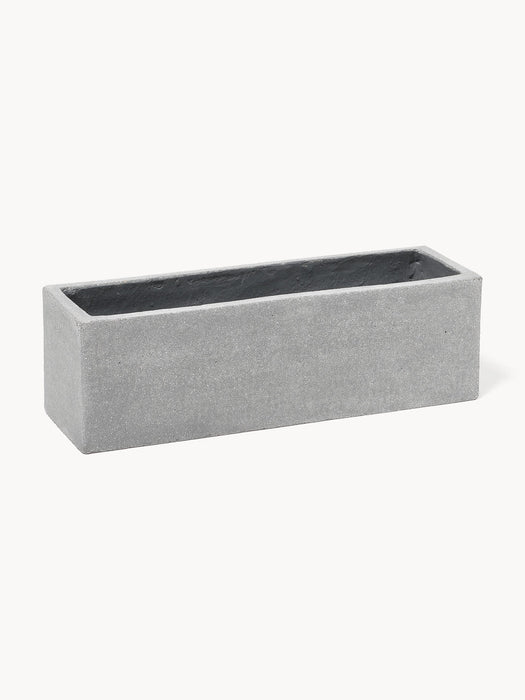 Tuscany Outdoor Concrete Cover Pot, H 19 cm