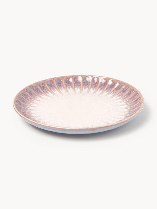 Vinci Handmade Breakfast Plates with Reactive Glaze, Set of 4