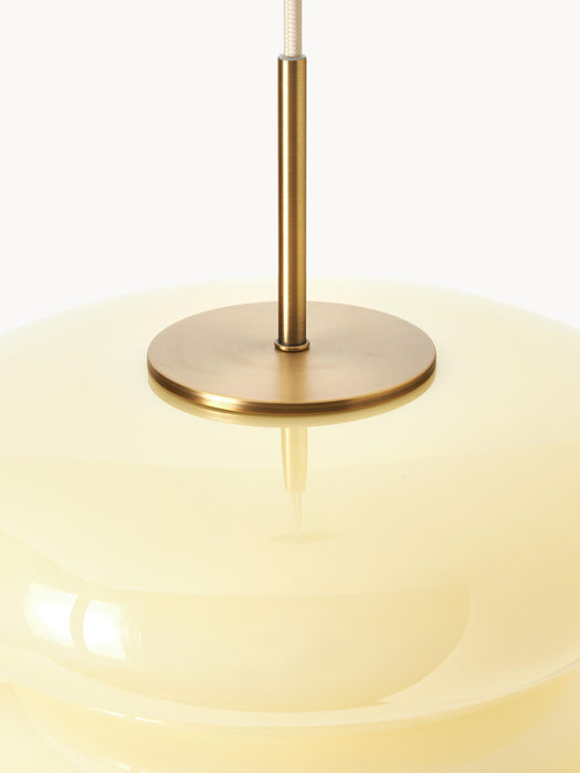 Opal Glass Pendant Light Baya