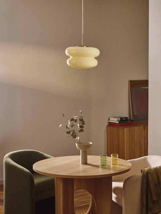 Opal Glass Pendant Light Baya