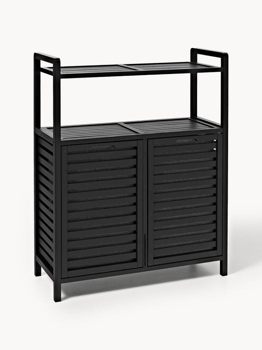 Kit Bamboo Bathroom Shelf with Laundry Baskets