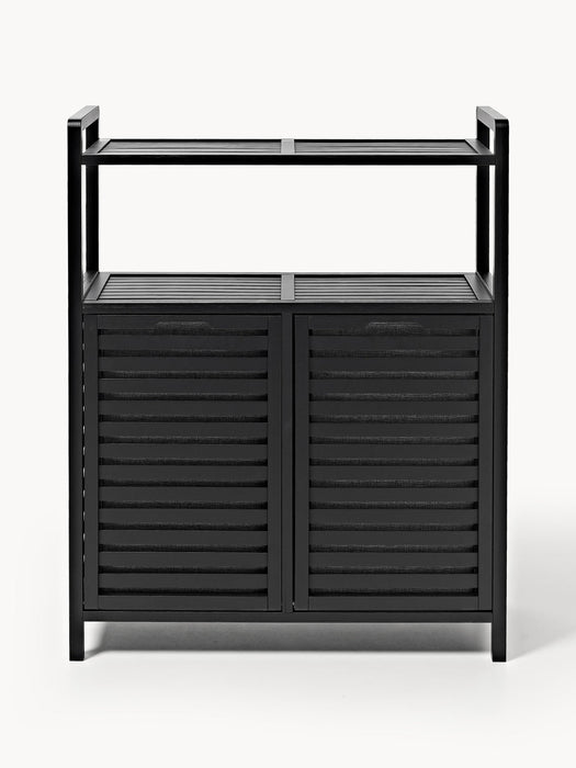 Kit Bamboo Bathroom Shelf with Laundry Baskets