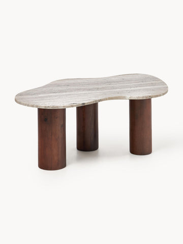 Naruto Organic-Shaped Marble Coffee Table