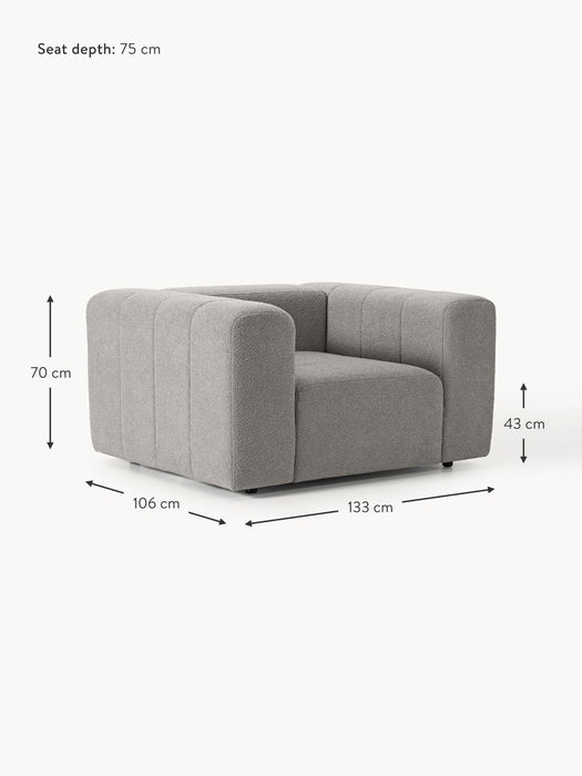 Boucl Lounge Chair Lena