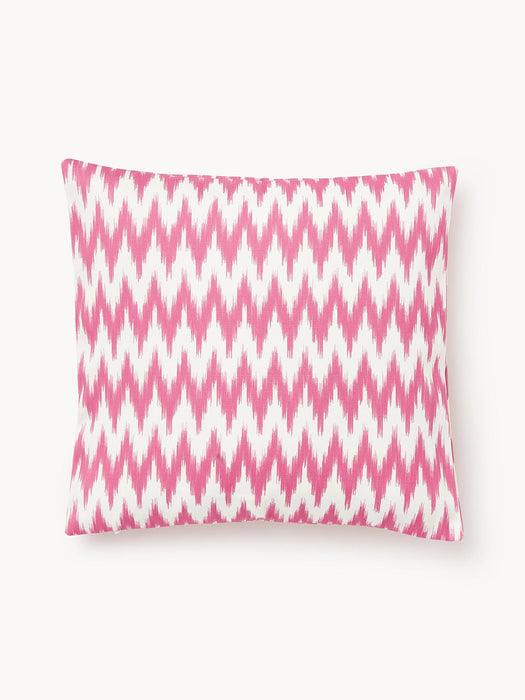 Maillot Outdoor Cushion Cover with Ikat Pattern
