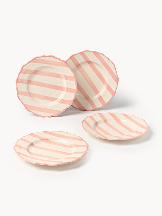 Hand-Painted Tableware Set Donald 4 people Set of 12