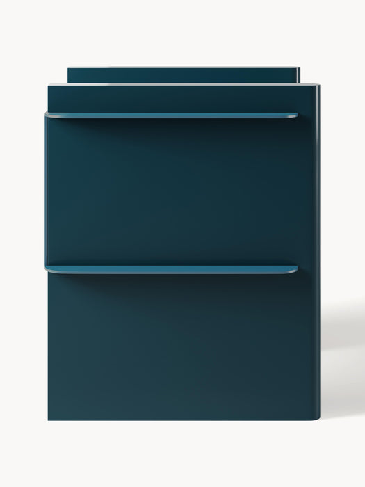 Bedside Table Rami with Metal Elements