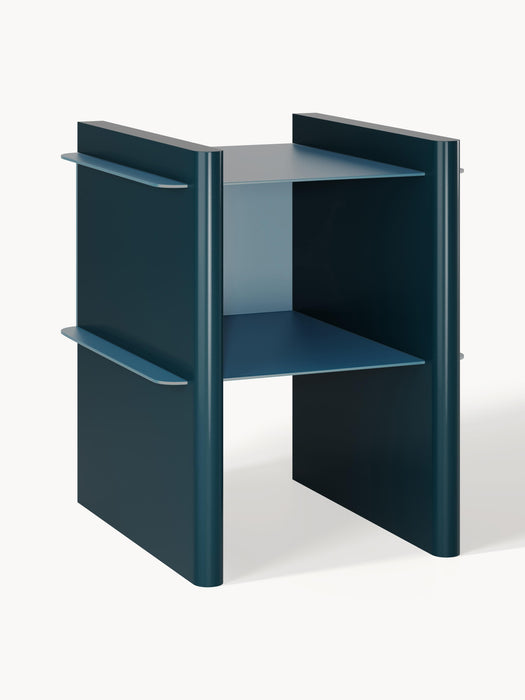 Bedside Table Rami with Metal Elements