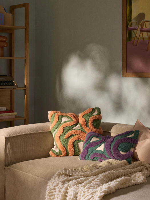 Jiri Hand-Tufted Cushion Cover