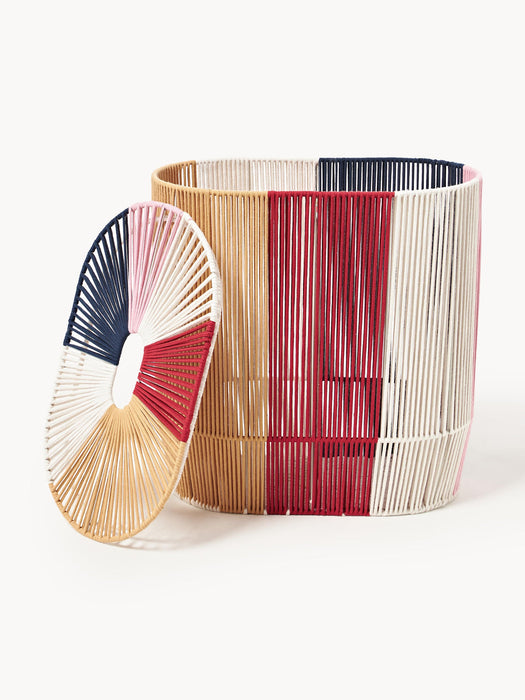 Gabe Handwoven Double Laundry Basket in Rope