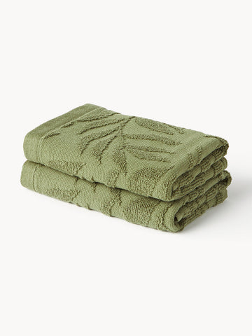 Leaf High-Low Towel, in various sizes