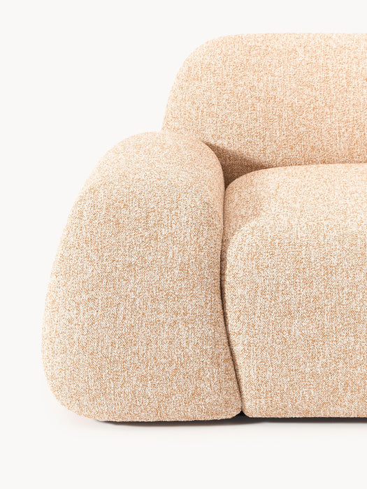 Modular Boucl Sofa Wolke 4-seater