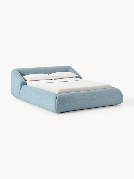 Upholstered Boucl Bed Sofia