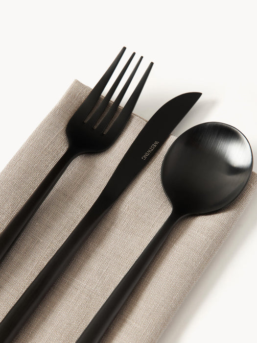 Shimmer Brushed Cutlery Set, in various set sizes
