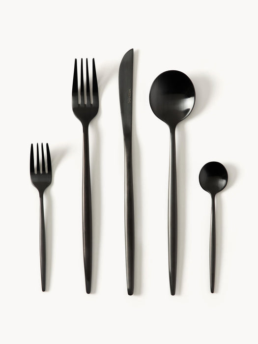 Shimmer Brushed Cutlery Set, in various set sizes